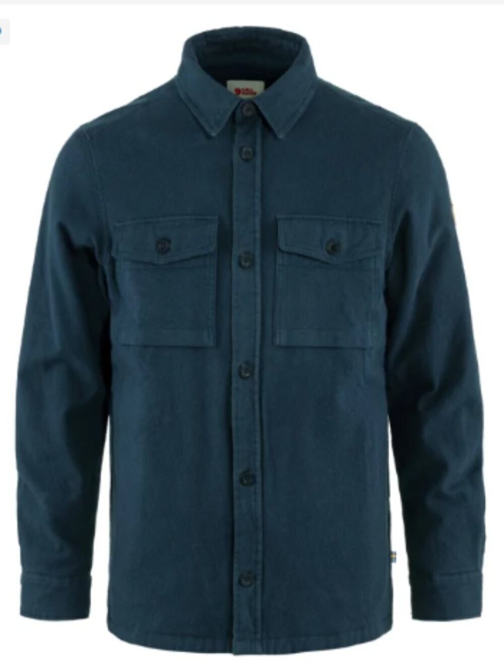 Fjallraven Men's XL Ovik Lite Padded Shirt Dark Navy Blue NWT Cotton Flannel